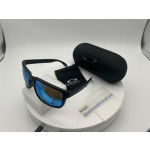 Oakley Holbrook Sunglasses Matte Black Frame Blue Sky Polarized Lense