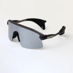 Oakley Stunt Devil OO9517 Prizm Road Black Sunglasses Silver Lenses