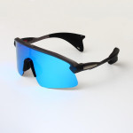 Oakley Stunt Devil OO9517 Prizm Road Black Sunglasses Sky Blue Lenses