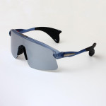 Oakley Stunt Devil OO9517 Prizm Road Sky Blue Sunglasses Silver Lenses