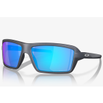 Oakley Cables Sunglasses Blue Steel Frame Prizm Sapphire Lenses
