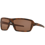 Oakley Cables Sunglasses Brown Tortoise Frame Prizm Tungsten Polarized Lenses