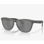 Oakley Frogskins Sunglasses Matte Grey Ink Fingerprint Frame Prizm Black Lenses