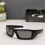 Oakley Gascan Sunglasses Matte Black Frame Polarized Gray Iridium Lenses