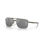 Oakley Gauge 6 Sunglasses Silver Frame Prizm Tungsten Lens