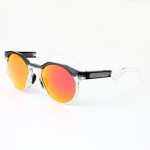 Oakley HSTN Sunglasses Black Clear Frame Prizm Ruby Lenses