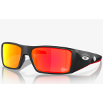 Oakley Kansas City Chiefs Heliostat Sunglasses Matte Black Frame Prizm Ruby Lenses