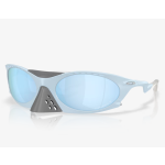Oakley Plantaris Sunglasses Matte Stonewash Frame Prizm Deep Water Polarized Lenses