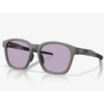 Oakley Shackle Sunglasses Matte Grey Smoke Frame Prizm Slate Lenses