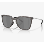 Oakley Sielo SQ Sunglasses Matte Black Tortoise Frame Prizm Black Polarized Lenses