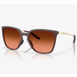 Oakley Sielo SQ Sunglasses Matte Grenache Frame Prizm Brown Gradient Lenses