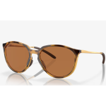 Oakley Sielo Sunglasses Polished Brown Tortoise Frame Prizm Bronze Polarized Lenses