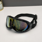 Oakley Ski Goggles Black Frame Anti-fog Galaxy Lenses