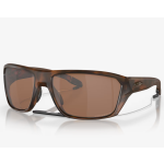 Oakley Split Shot Sunglasses Matte Tortoise Frame Prizm Tungsten Polarized Lenses