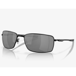 Oakley Square Wire Sunglasses Polished Black Frame Prizm Black Lenses