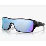 Oakley Turbine Rotor Sunglasses Polished Black Frame Prizm Deep Water Polarized Lenses