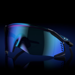 Oakley Velo Kato Sunglasses Matte Navy Frame Prizm Sapphire Lenses