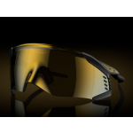 Oakley Velo Kato Sunglasses Matte Carbon Frame Prizm 24k Lenses
