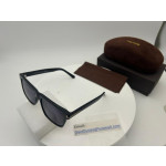 Tom Ford FT0906-N Buckley-02 01A 58 Sunglasses Black Frame Gray Lenses