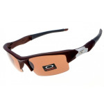 Oakley flak jacket sunglasses brown / g28 iridium