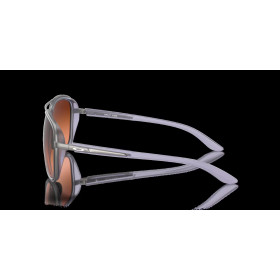 Oakley Split Time Prizm Brown Gradient Lenses Matte Trans Lilac Frame Sunglasses