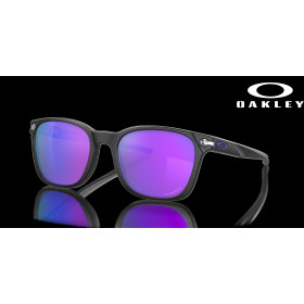 Oakley Ojector Prizm Violet Lenses Matte Black Frame Sunglasses