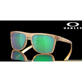 Oakley Leffingwell Prizm Jade Lenses Matte Sepia Frame Sunglasses