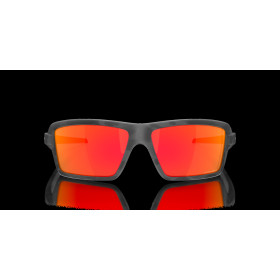 Oakley Cables Prizm Ruby Lenses Black Camo Frame Sunglasses