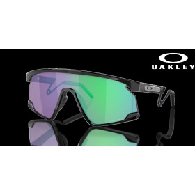 Oakley BXTR Metal Introspect Collection Prizm Jade Lenses Metal Black Frame Sunglasses