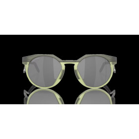 Oakley HSTN Metal Coalesce Collection Prizm Black Lenses Matte Olive Ink Frame Sunglasses