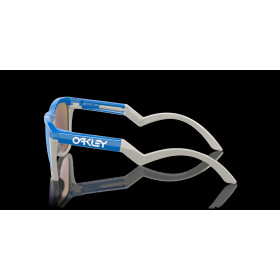 Oakley Frogskins Hybrid Prizm Sapphire Lenses Primary Blue/Cool Grey Frame Sunglasses