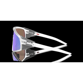 Oakley Latch Panel Prizm Violet Lenses Matte Clear Frame Sunglasses