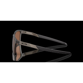 Oakley Exchange Sun Prizm Tungsten Lenses Satin Grey Smoke Frame Sunglasses