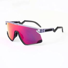 Oakley BXTR Sunglasses OO9280 Black Frame Pink Lenses