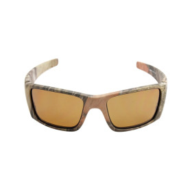 Oakley Men's Fuel Cell Green Frame Brown Lens Rectangular 60mm Sunglasses