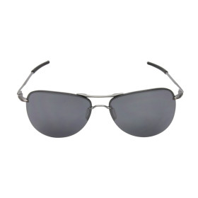 Oakley Men's Tailpin Gray Frame Gray Lens Aviator 61mm Sunglasses