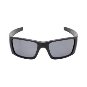 Oakley Men's Fuel Cell Black Frame Gray Lens Rectangular 60mm Polarized Sunglasses