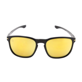 Oakley Unisex Enduro Black Frame Yellow Lens Rectangular 55mm Sunglasses