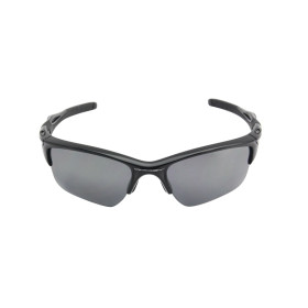 Oakley Unisex Half Jacket 2.0 Black Frame Gray Lens Rectangular 62mm Sunglasses