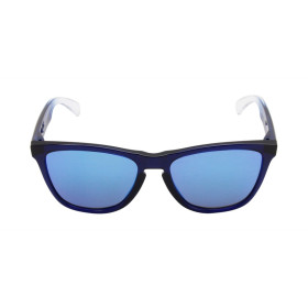 Oakley Unisex Frogskins Blue Frame Blue Lens Oval 55mm Sunglasses