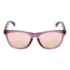 Oakley Women's Frogskins Purple Frame Purple Lens Oval 55mm Sunglasses