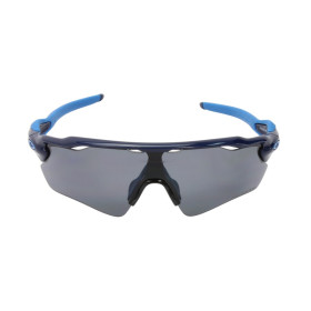 Oakley Men's Radar ev Path Blue Frame Gray Lens Shield Sunglasses