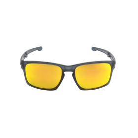 Oakley Unisex Sliver F Black Frame Orange Lens Rectangular 57mm Polarized Sunglasses