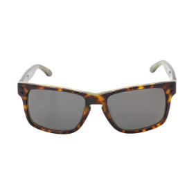 Oakley Unisex Holbrook Tortoise Frame Gray Lens Rectangular 56mm Sunglasses