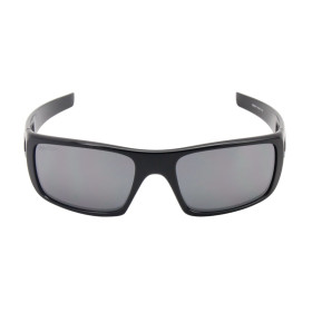 Oakley Men's Crankshaft Tld Black Frame Gray Lens Rectangular 60mm Sunglasses