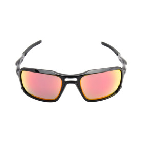 Oakley Men's Triggerman Black Frame Red Lens Rectangular 59mm Sunglasses
