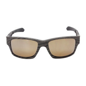 Oakley Unisex Jupiter Squared Gray Frame Brown Lens Rectangular 56mm Polarized Sunglasses
