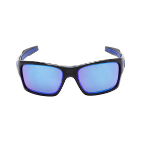 Oakley Men's Turbine Black Frame Blue Lens Rectangular 65mm Sunglasses