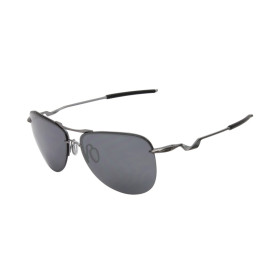 Oakley Men's Tailpin Gray Frame Gray Lens Aviator 61mm Sunglasses