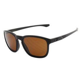 Oakley Unisex Enduro Black Frame Bronze Lens Rectangular 55mm Sunglasses